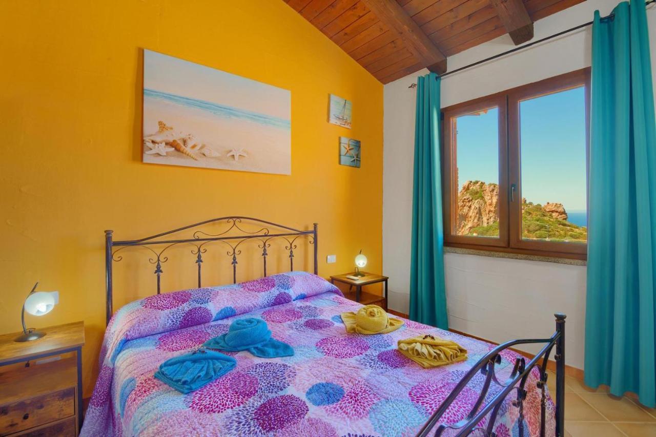 L'Estasi Tanca Piras A Bordo Piscina Con Vista Mare Villa Nebida Kültér fotó
