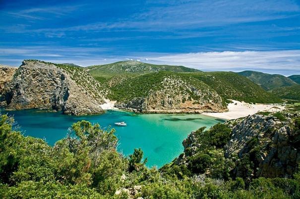 L'Estasi Tanca Piras A Bordo Piscina Con Vista Mare Villa Nebida Kültér fotó