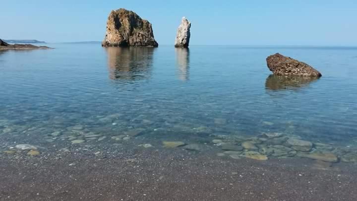 L'Estasi Tanca Piras A Bordo Piscina Con Vista Mare Villa Nebida Kültér fotó